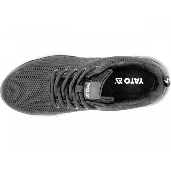 Кросівки робочі YATO "PACS SBP", розм. 47, поверхня з шкіри і полімерн. сітки з поліуретан підошвою