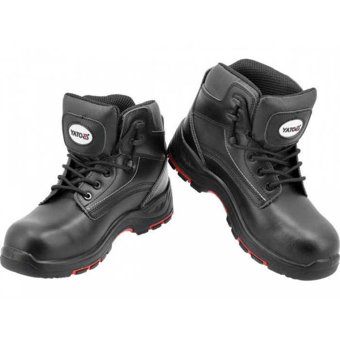 Черевики робочі шкіряні YATO TARAN S3, розм. 46, з поліуретан. підошвою [10]