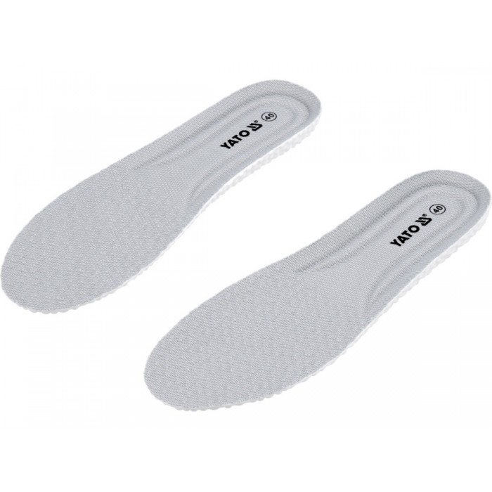 Устілки для взуття YATO; розмір 41 з поліуретану, l= 27.5 см [7/70]
