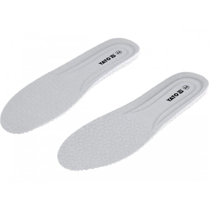 Устілки для взуття YATO; розмір 44 з поліуретану, l= 29 см [7/70]