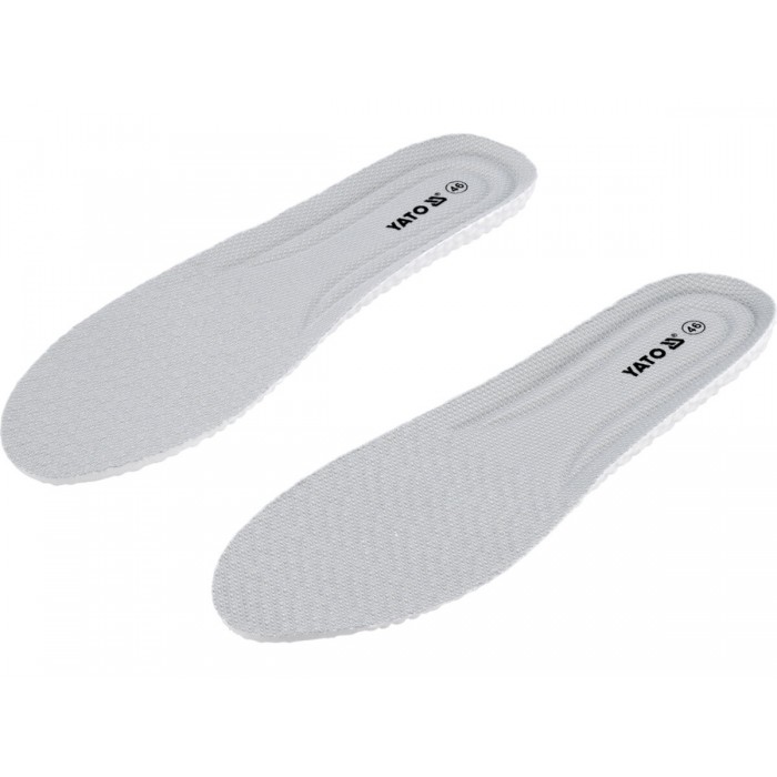 Устілки для взуття YATO; розмір 46 з поліуретану, l= 30.5 см [7/70]