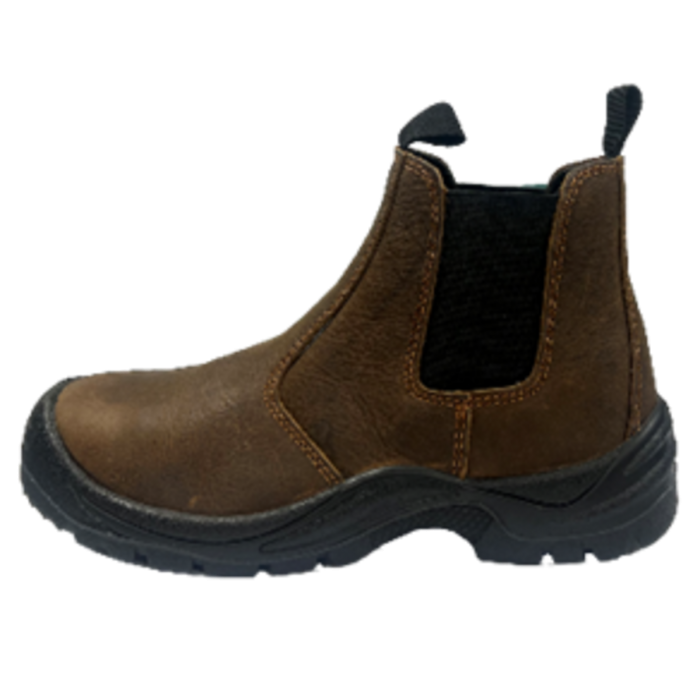 Чоботи низькі робочі з нубук шкіри YATO CHELSEA, розм. 39, з поліуретановою підошвою