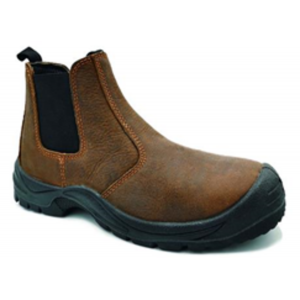 Чоботи низькі робочі з нубук шкіри YATO CHELSEA, розм. 45, з поліуретановою підошвою