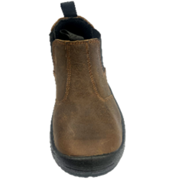 Чоботи низькі робочі з нубук шкіри YATO CHELSEA, розм. 45, з поліуретановою підошвою