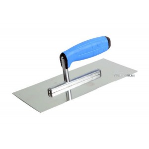 Терка гладилка VIROK PROFI : Нержавійюча, L= 270x130 мм