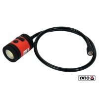 Лампа світлодіодна YATO : 3.7 В Li-Po 1.5 Агод, 3 Вт, 100 lm, гнучкий тримач з магнітом(DW)