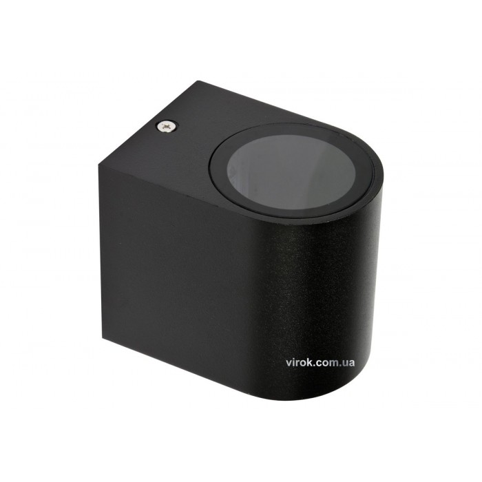 Світильник 1-LED настінний, мережевий YATO, півовальний, 35 Вт, 68 х 81 х 92 мм, цоколь GU10 [20]