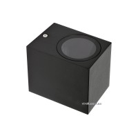 Світильник 1-LED настінний, мережевий YATO, квадратний, 35 Вт, 68 х 81 х 92 мм, цоколь GU10 [20]