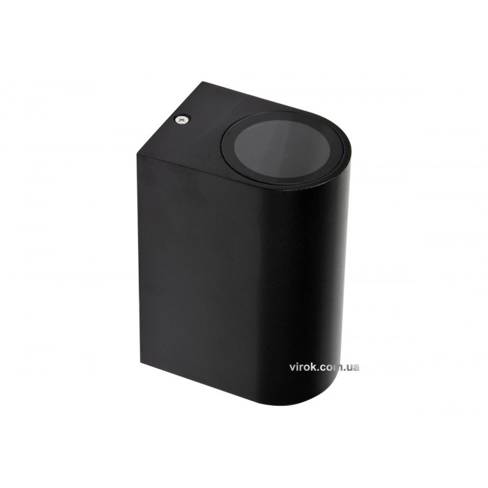 Світильник 2-LED настінний, мережевий YATO, півовальний, 35 Вт, 68 х 150 х 92 мм, цоколь GU10 [12]