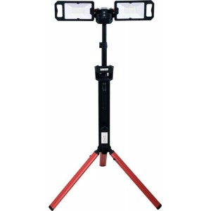 Прожектори 2 шт. 2828 SMD-діодні YATO: акумул. 4,7 В, 500-5000 Lm, на штативі h= 95-140 см [2]