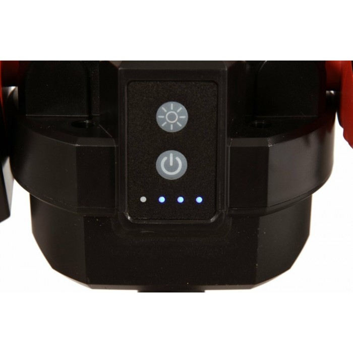 Прожектори 2 шт. 2828 SMD-діодні YATO: акумул. 4,7 В, 500-5000 Lm, на штативі h= 95-140 см [2]