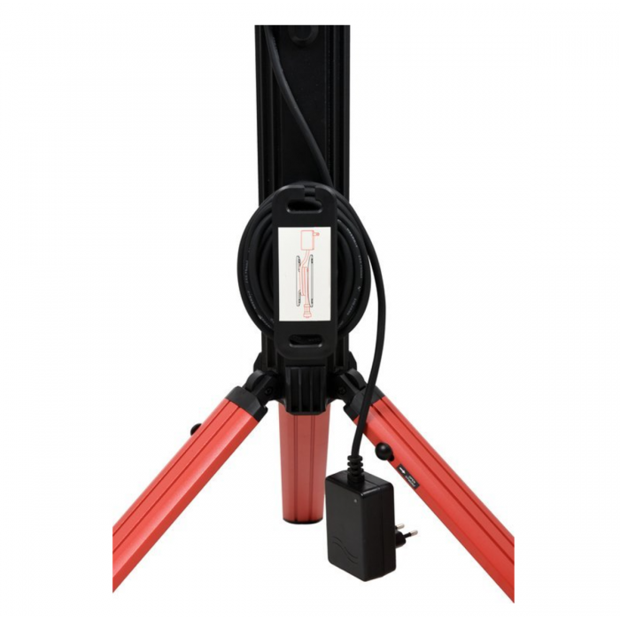 Прожектори 2 шт. 2828 SMD-діодні YATO: акумул. 4,7 В, 500-5000 Lm, на штативі h= 95-140 см [2]