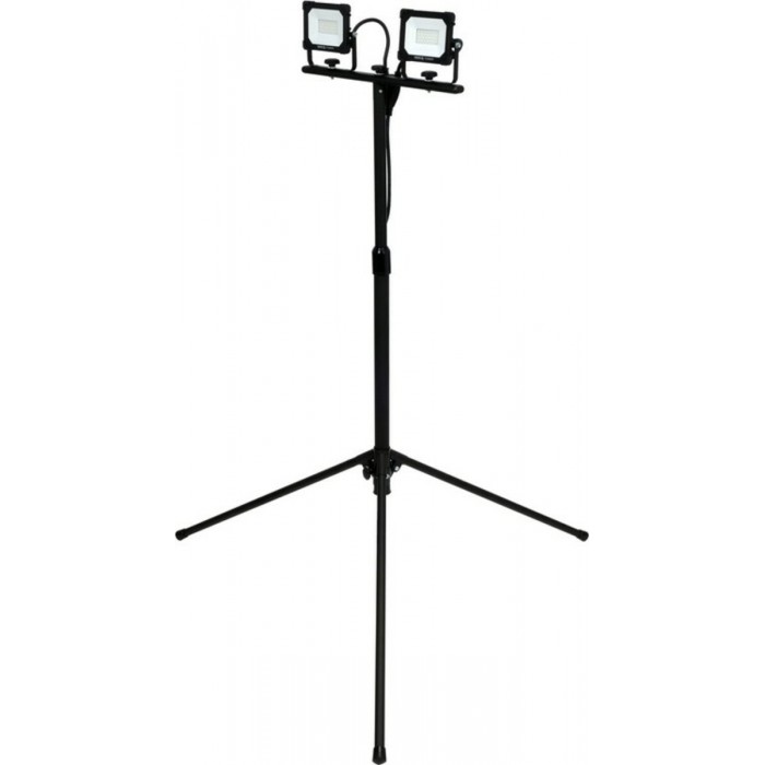 Прожектори з SMD-діодним випромін. YATO: 2 x 20 Вт, 230 В, 2 x 1900 Lm, на штативі h= 0.6-1.22 м [4]