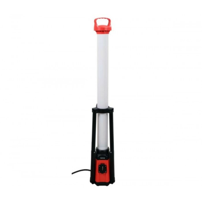 Світильник з розклад штативом YATO від електромережі 230В, 50 Вт, 3800 Lm, 360° 77х74х107 см каб 1,5