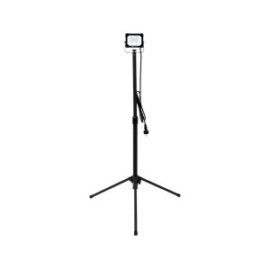 Прожектор з SMD-діодним випромін YATO: 30 Вт, 230 В,2850 Lm, на штативі h=0.6-1.22 м, кабель- 2м [6]