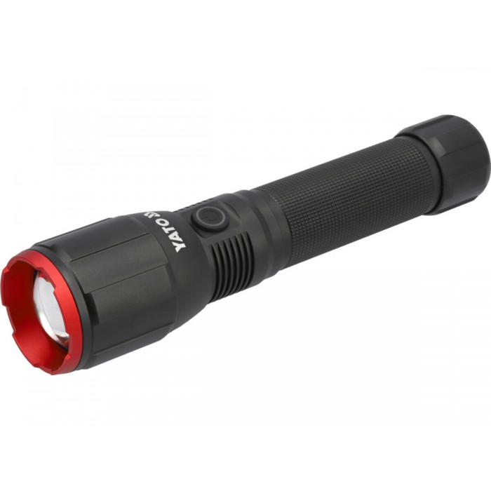 Ліхтар ручний LED-діодний акумул. YATO змінні 6XAA 3.7В, 5 АГод, 25Вт [6/12]