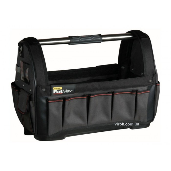 Сумка для інструменту 18" STANLEY "FatMax Open Tote" відкрита; 48 x 25 x 33 см
