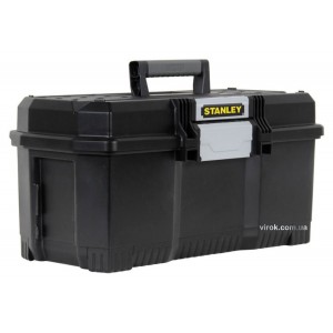 Ящик для інструмента 24'' професійний STANLEY One Latch зі структулена; 60,5 x 28,7 x 28,7 см