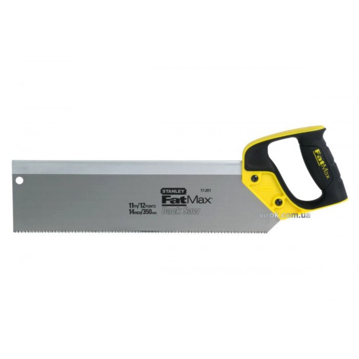 Ножівка пасовочна для стусла STANLEY "FatMax"; l= 350 мм, 11 зуб/1"