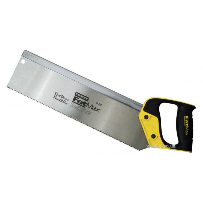 Ножівка пасовочна для стусла STANLEY "FatMax"; l= 350 мм, 13 зуб/1"