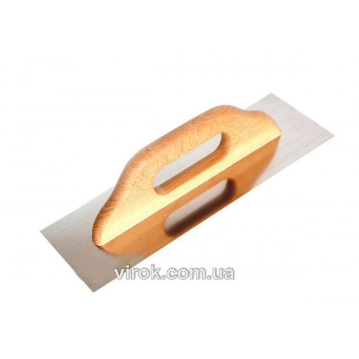 Гладилка з деревяною ручкою, 580 мм