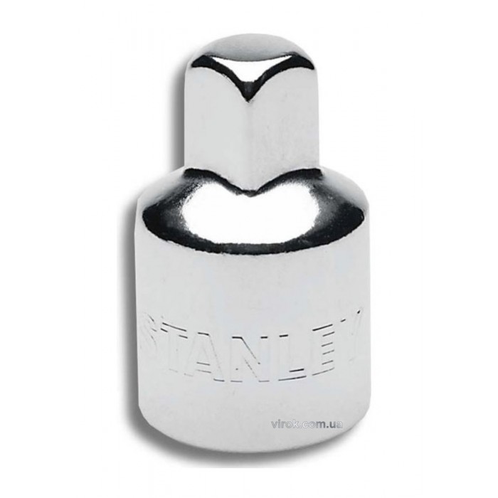 Перехідник STANLEY : квадрат 1/2" (F) - 3/8" (M) L= 34,5 мм