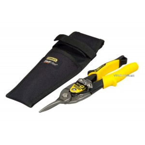 Ножиці по листовому металу STANLEY "FatMax Aviation" : L= 250 мм, прямі