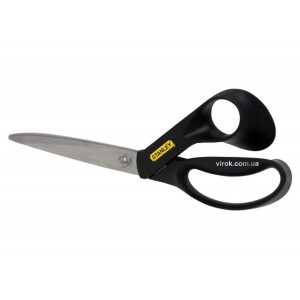 Ножиці для паперу і тканини STANLEY; l= 240 мм