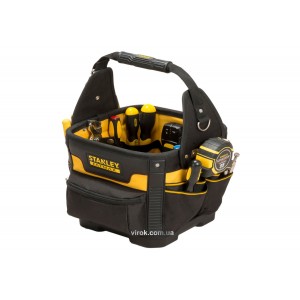 Сумка для інструменту STANLEY "FatMax Technician" відкрита; 29 x 29 x 38 см