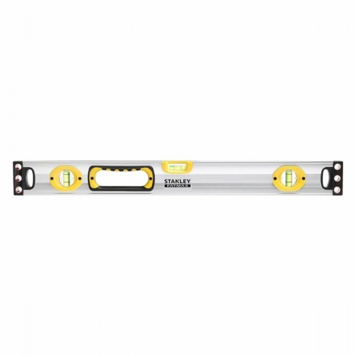 Рівень магнітний STANLEY "FatMax II" : L= 60 см, 3 капсули, 1 ручка, похибка 0,5 мм/м