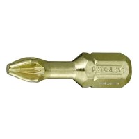 Насадка викруткова STANLEY : Pozidriv PZ2 x 25 мм. "GOLD". 6 (Уп/Шт.)
