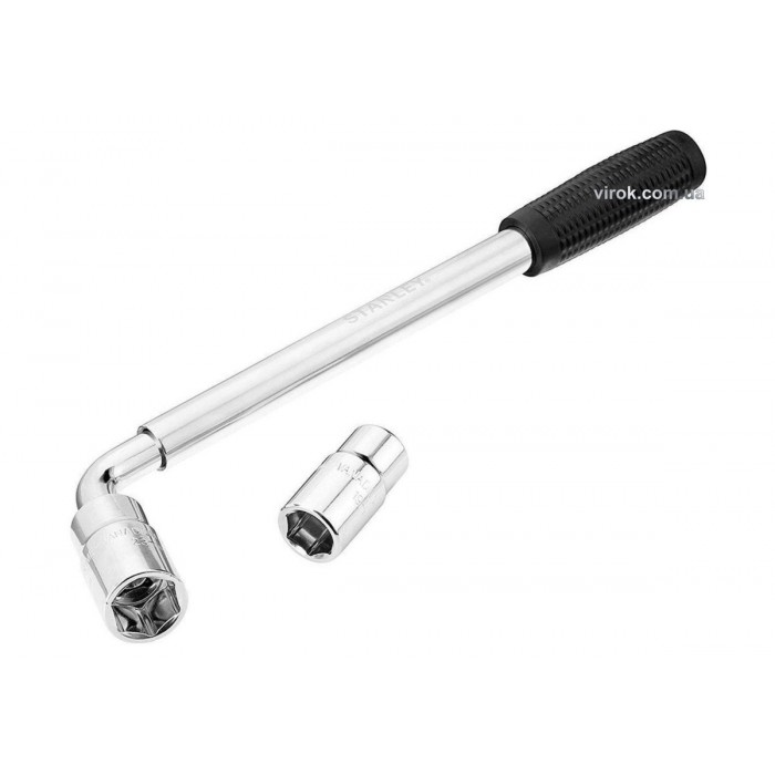 Ключ для монтажу коліс STANLEY телескопічний, з 2 головками: 17/19 мм і 21/23 мм