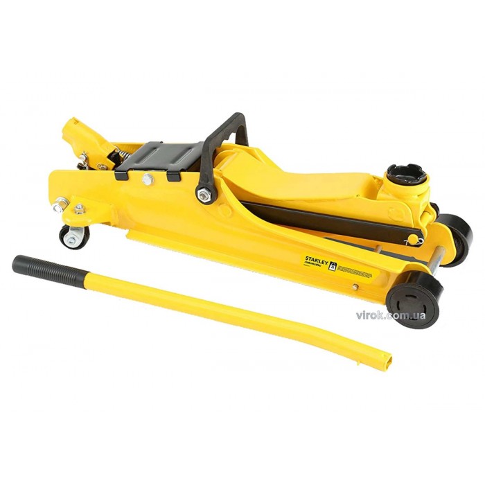 Домкрат гідравлічний підкатний STANLEY, вантажопідйомність- 2 т, h= 85 - 381 мм