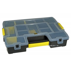 Органайзер STANLEY пластмасовий "Sort Master Junior" з переставними перегородками 37,5х6,7х29,2 см