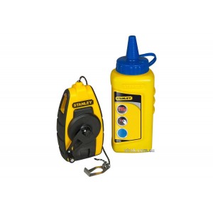 Шнур для розмітки STANLEY крейда порошкова в комплекті