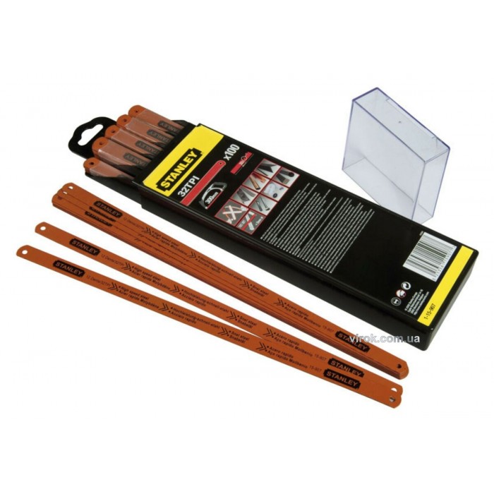 Полотно по металу STANLEY : 32 зуб/1"  L= 300 мм. молібденове 1 шт.