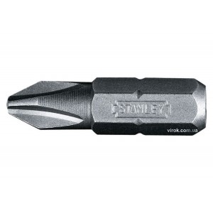 Насадка викруткова STANLEY : "Philips" PH1 х 25 мм. 25 (Шт/Уп.)