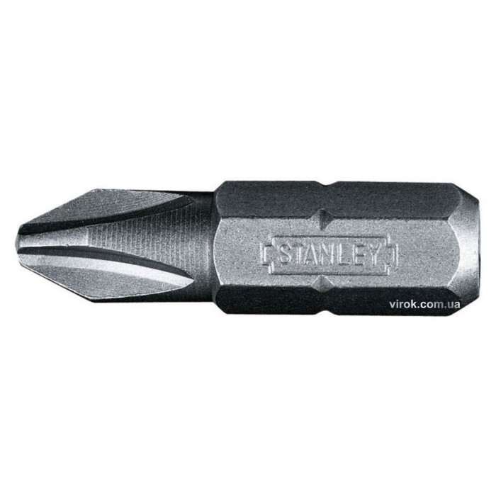 Насадка викруткова STANLEY : "Philips" PH1 х 25 мм. 25 (Шт/Уп.)