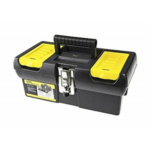 Ящик для інструменту STANLEY series 2000 : 2 органайзери, лоток, металеві замки, М= 318х178х130 мм.