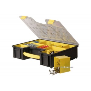 Органайзер STANLEY : професійний, пластмасовий, 8 з'ємних секцій, М= 423х105х334 мм.