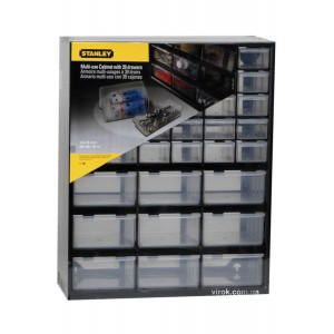 Органайзер STANLEY вертикальний з 39 висувними секціями пластмасовий