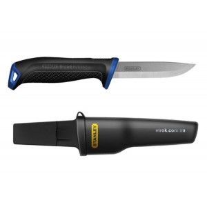 Ніж універсальний STANLEY "FatMax" : L= 92 мм, W= 2.5 мм, лезо з нержавіючої сталі, кобура