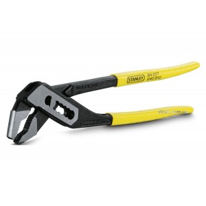 Кліщі переставні  STANLEY : L= 240 мм, з ПВХ ручками