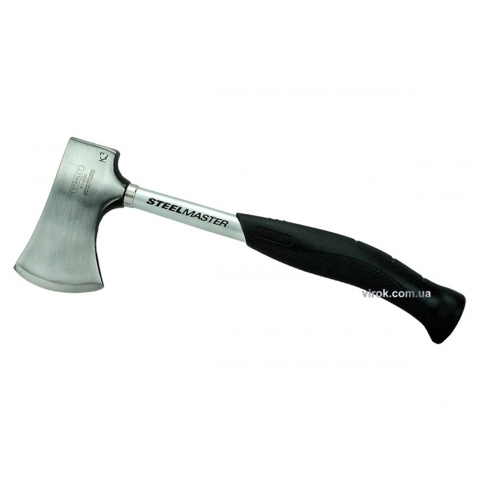 Сокира STANLEY "Steelmaster" : m= 800 г, з сталевою ручкою