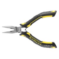 Тонкогубці-міні плоскі, подовжені STANLEY "FatMax" : l= 125 мм
