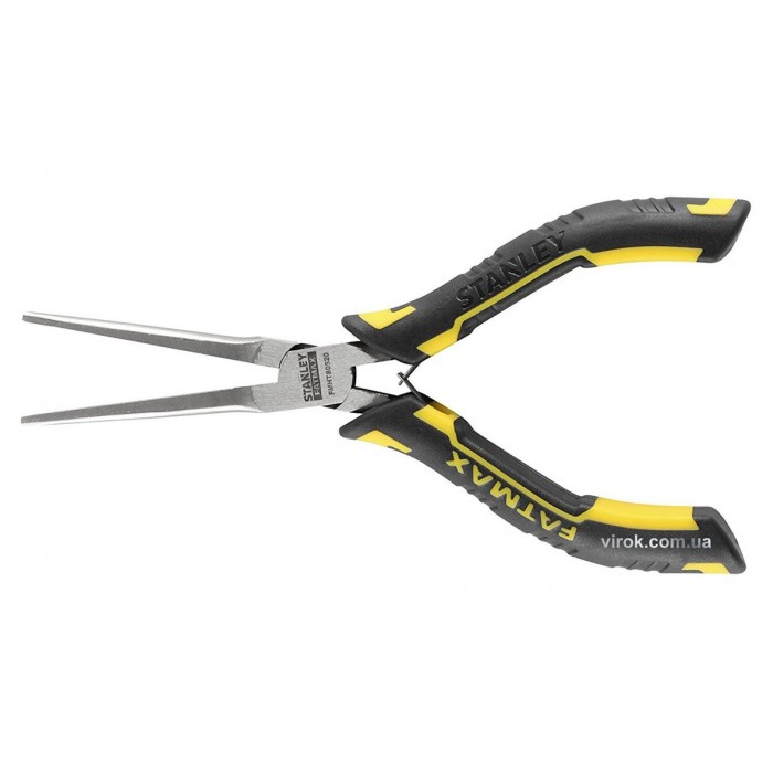 Плоскогубці-міні тонкі, подовжені STANLEY "FatMax" : l= 150 мм