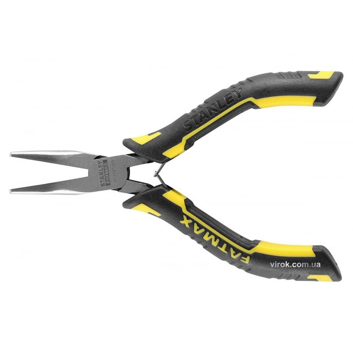 Плоскогубці-міні з вигнутими губками STANLEY "FatMax" : l= 130 мм