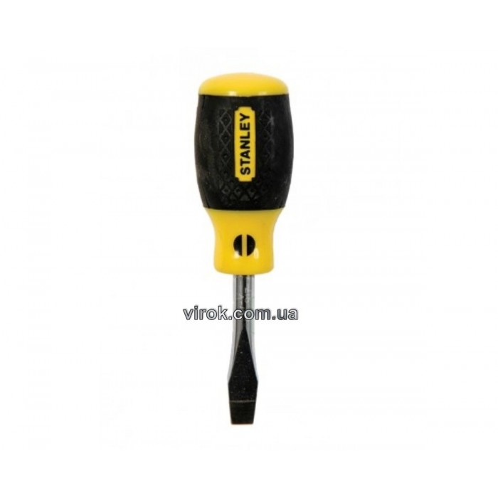 Викрутка плоска STANLEY "Cushion Grip" : шліц SL6,5 x 45 мм DW