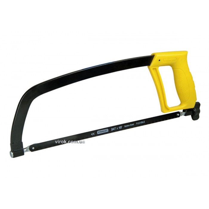 Ножівка по металу STANLEY "Enclosed Grip" : L= 300 мм. пластикова ручка