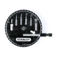 Набір насадок викруткових STANLEY : (SL4,5-5,5-6,5-PH0-1-2) магнітний тримач 1/4". 7 Шт. DW